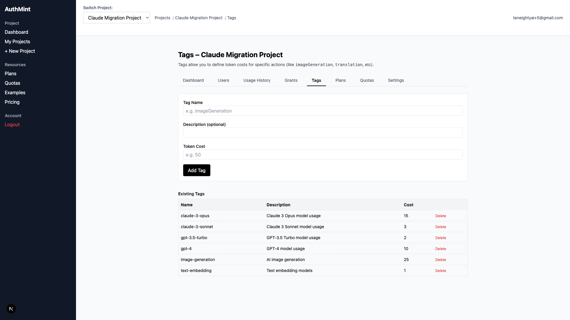 Tag Management