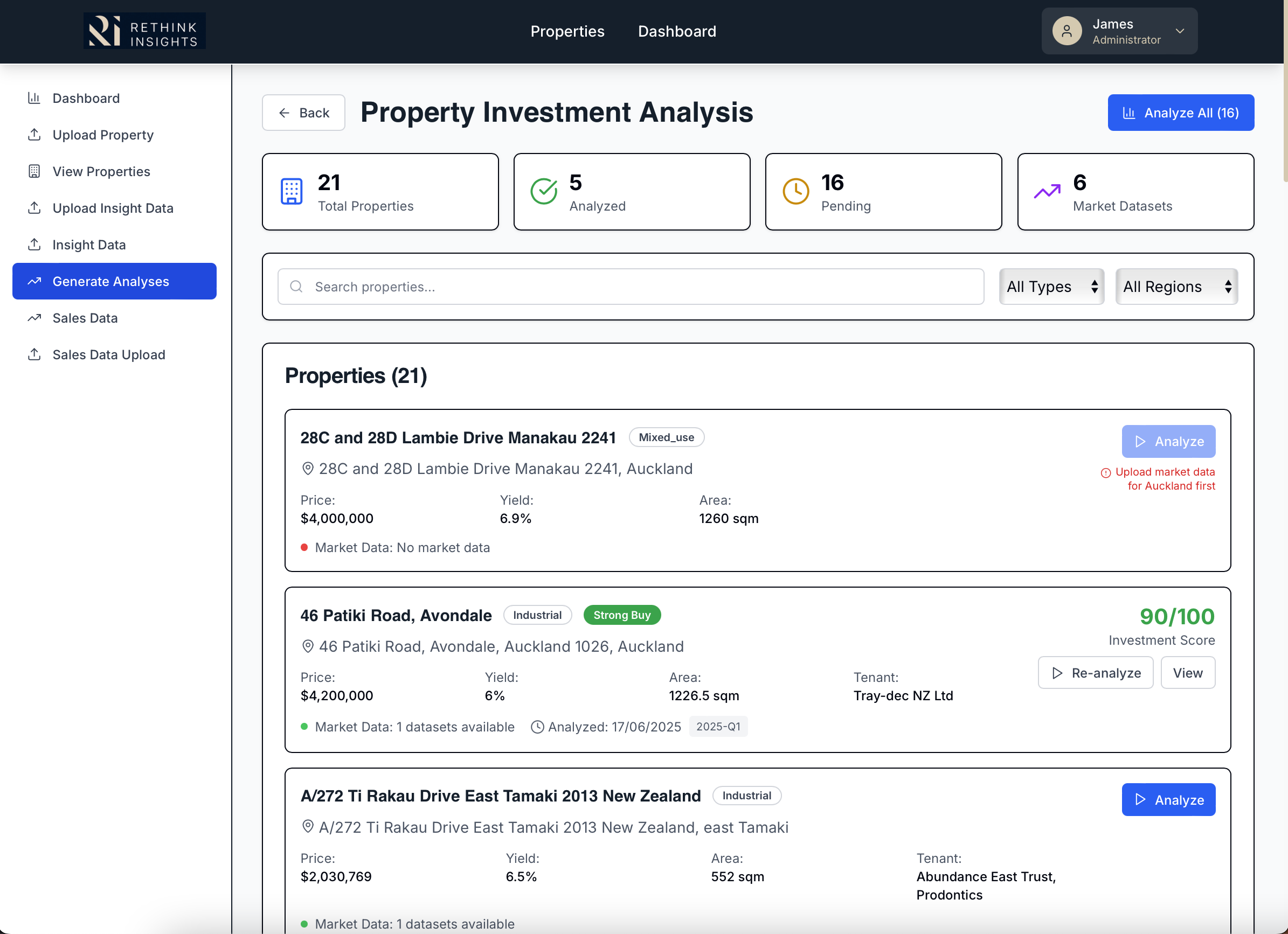 Property Investment Analysis